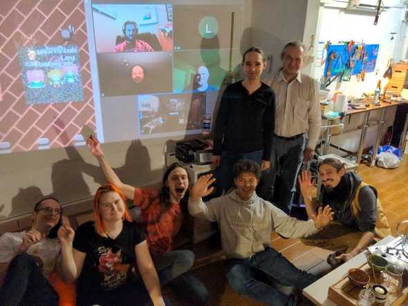 Picture from the hackathon Picture from the hackathon